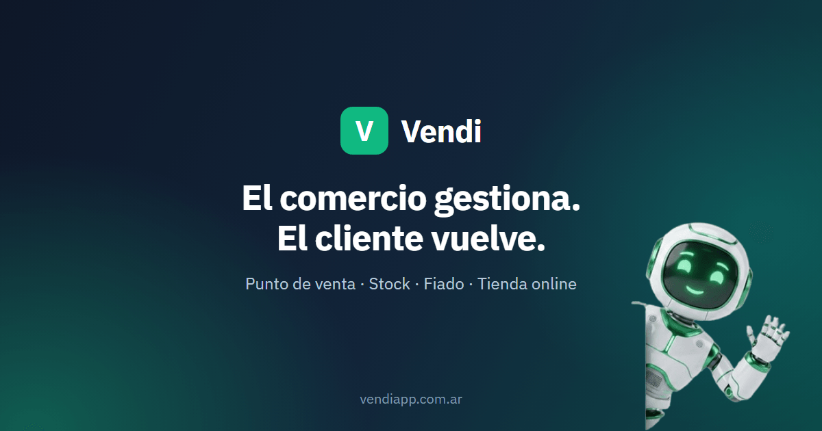 Vendi — Sistema de gestión y fidelización para tu comercio (POS, stock ...